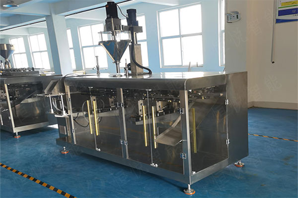 水平给袋式深夜网站在线播放应用于粉末颗粒状、液体膏体状、颗粒酱料包装